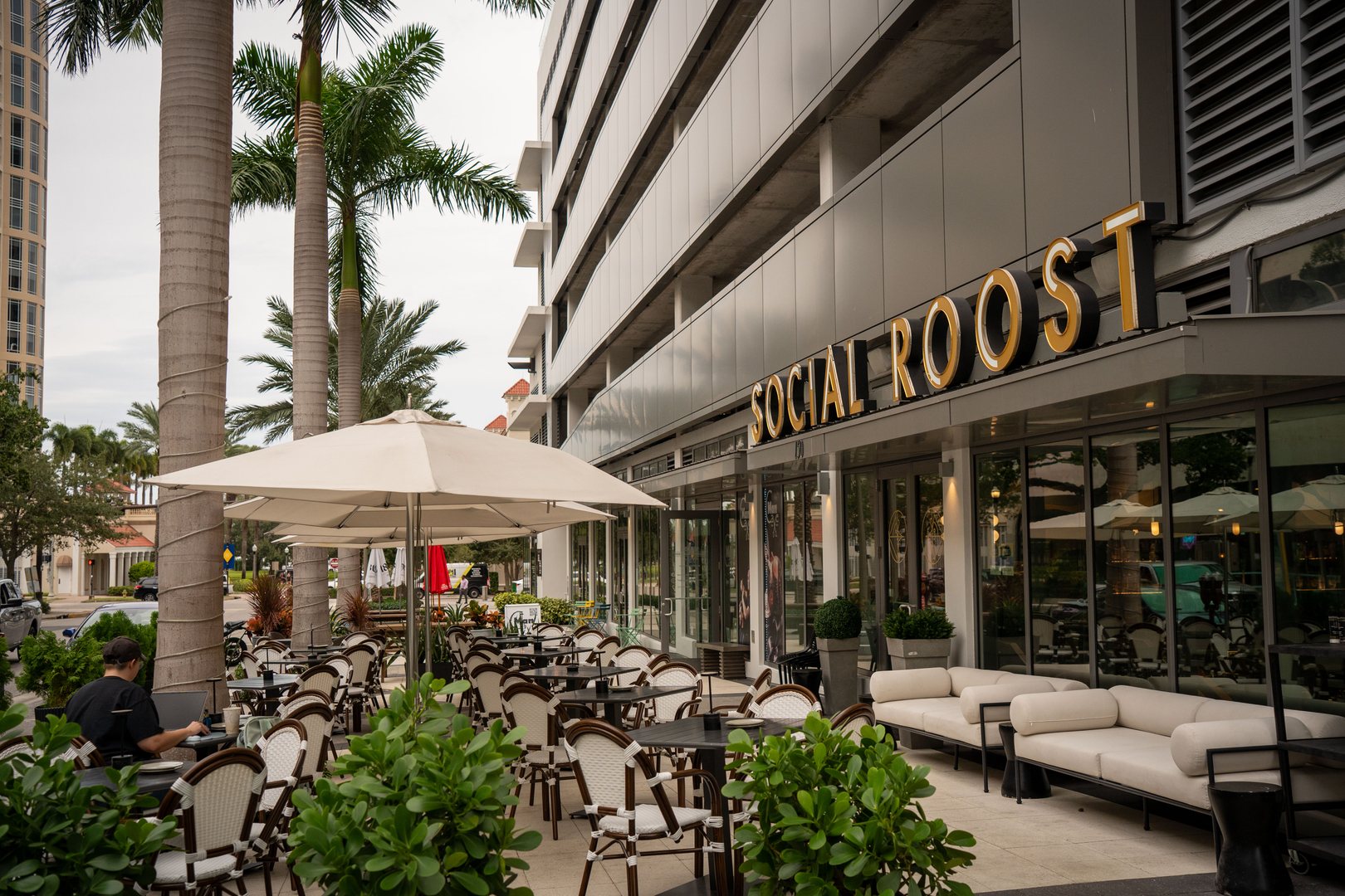 Located in the heart of downtown St. Petersburg, The Social Roost is known for its lively brunch scene, specialty coffee, and welcoming street-side atmosphere. With outdoor seating and a vibrant neighborhood energy, it reflects the social, walkable lifestyle that defines St. Pete — where mornings begin over coffee and conversation.